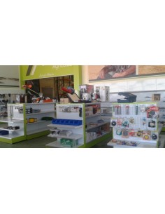 Estanterías de línea blanca