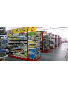 Estanterías de línea blanca