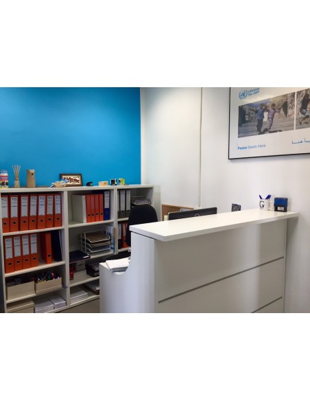 Mostrador de recepción serie Zeus