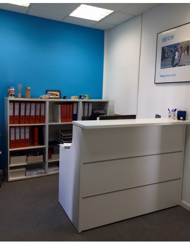 Mostrador de recepción serie Zeus