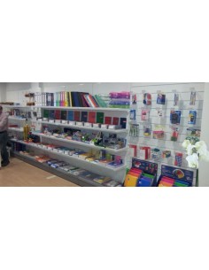 Estanterías de línea blanca