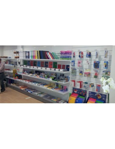 Estanterías de línea blanca