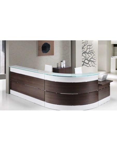 Mostrador curvo modelo Apolo