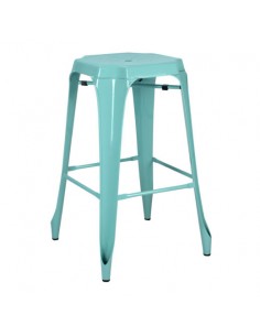 Taburete metálico económico de varios colores