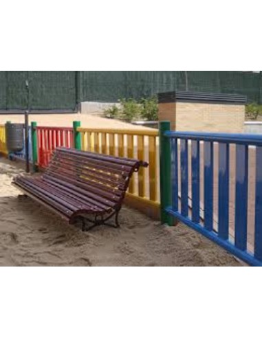 Banco de exterior modelo romántico