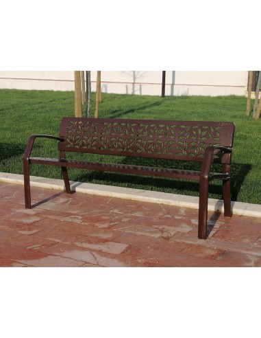 Banco artístico en fundición dúctil