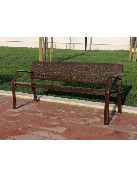 Banco artístico en fundición dúctil