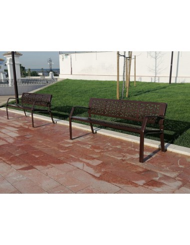 Banco artístico en fundición dúctil