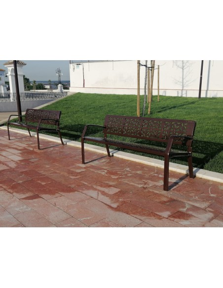 Banco artístico en fundición dúctil