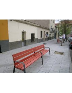 Banco doble de madera... 2