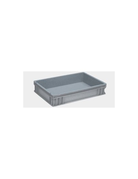 Eurocontenedor reforzado 60x40x12 cm.