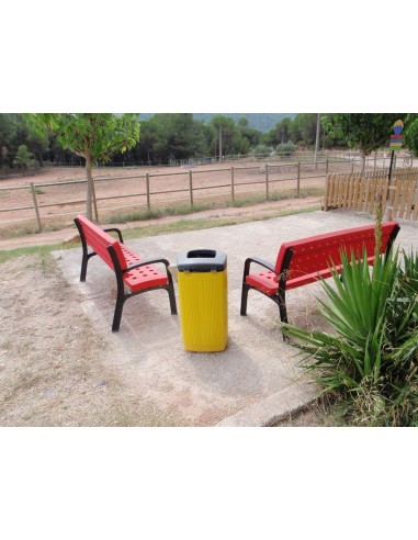 Papelera ecológica de polietileno de...