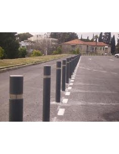 Pilona económica con aro de acero inoxidable