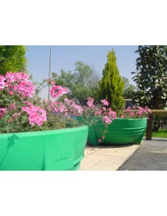 Jardinera ecológica fabricada en polietileno varios colores