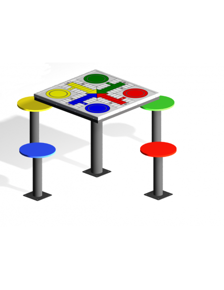 Mesa de juegos para exterior