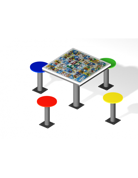 Mesa de juegos para exterior