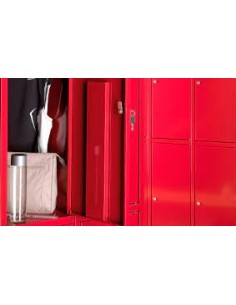 Armario ropero metálico 4 puertas