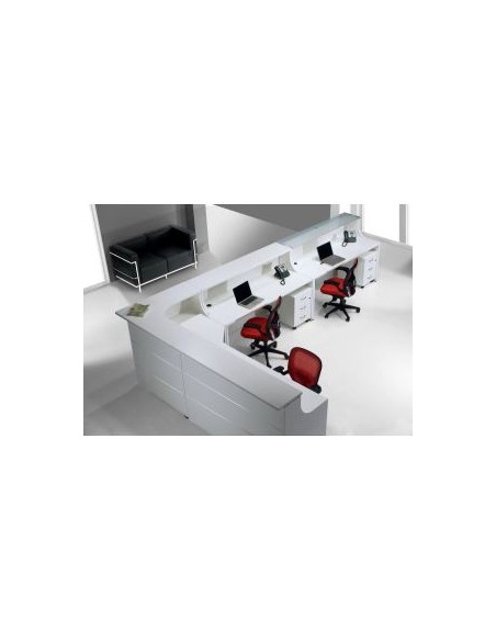 Mostrador de esquina modelo Zeus