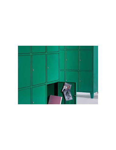 Armario ropero metálico 9 puertas