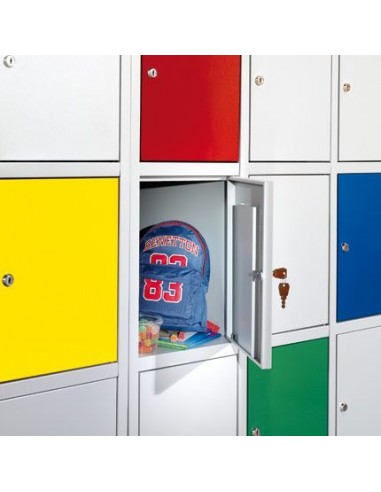 Armario ropero metálico 9 puertas