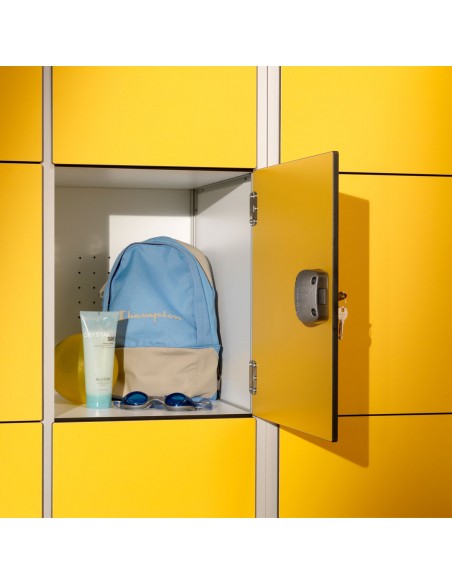 Armario ropero metálico 9 puertas