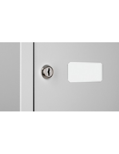 Armario ropero metálico 2 puertas de ancho especial 413 mm