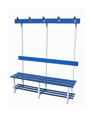 Banco fenólico con perchero