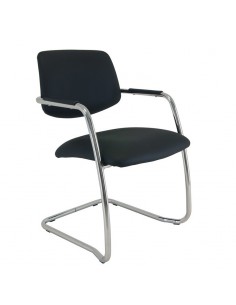 Silla con patín cromado... 2