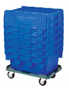 Caja apilable y encajable con tapa medidas 60x40x35