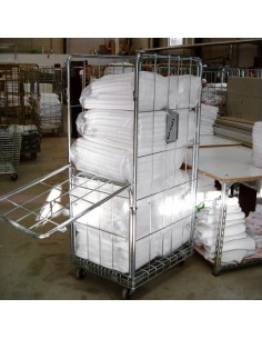 Carro tipo Roll para lavanderia