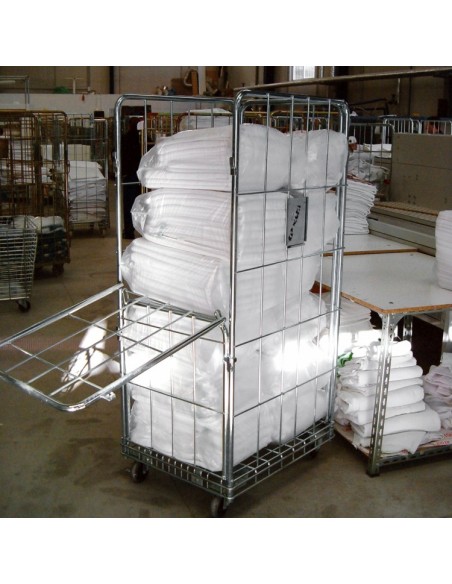 Carro tipo Roll para lavanderia