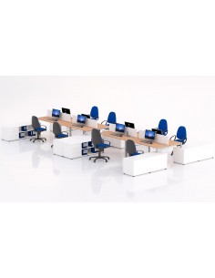 Mesa funcional de oficina modelo Antártida