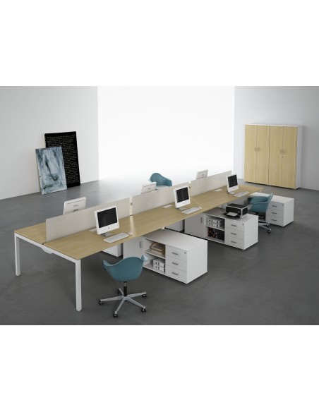 Mesa funcional de oficina modelo Antártida