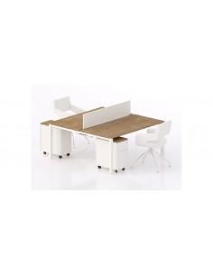 Mesa económica de oficina modelo Continental