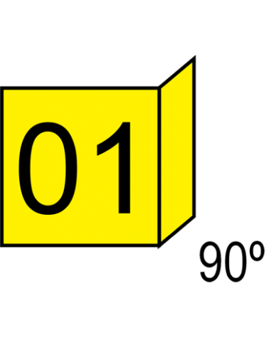 Banderola para señalización de...