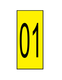 Placa de señalización para...