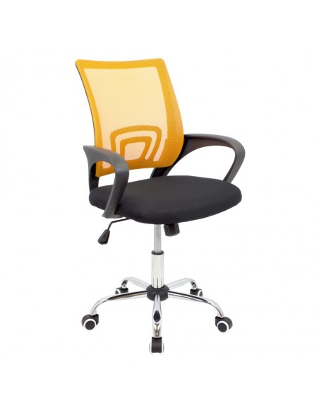 Silla de escritorio económica con brazos incluidos