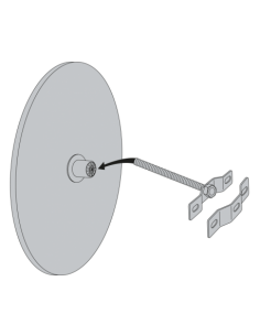 Espejo de seguridad para salida de garaje