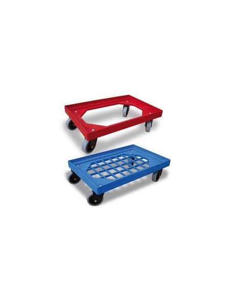 Base rodante para industria de alimentación