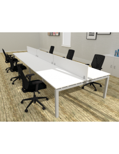 Mesas multipuesto tipo BENCH