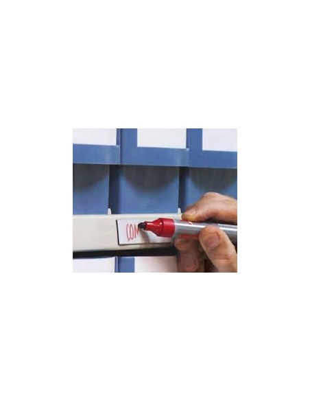 Rollo de etiqueta magnética para señalización de estanterías