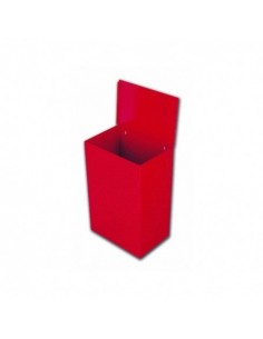 Papelera para garajes con tapa