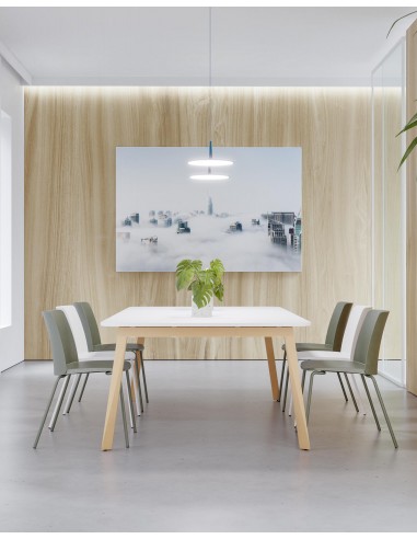 Mesa de reuniones Nórdica con patas...