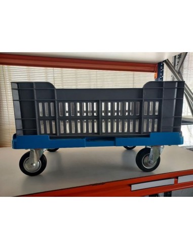 Carro para transporte de cajas de...