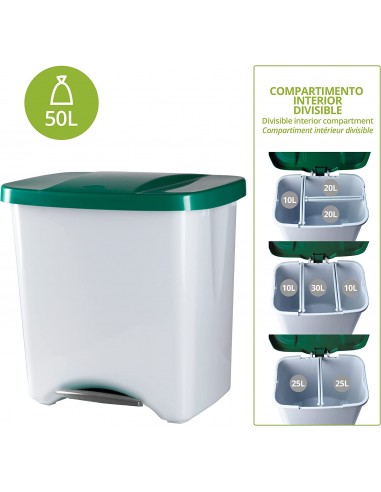 Cubo de basura de gran capacidad para... Cubo de basura de gran capacidad para...