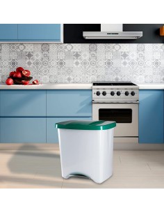 Cubo de basura de gran capacidad para cocinas