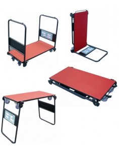 Carro plegable multiusos tipo camilla