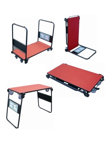 Carro plegable multiusos tipo camilla