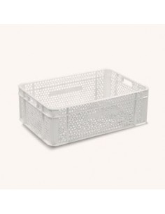 Caja rejillada apilable de...