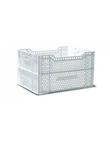 Caja apilable rejillada 500x375x280 mm.